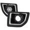 Spec-D Tuning 15-16 GMC Sierra Fog Light- Clear LF-SIE1525CLED-HZ - alternate 1